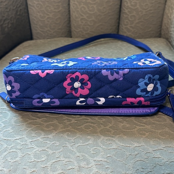 Vera Bradley Crossbody Purse, Flower Print - Picture 10 of 12